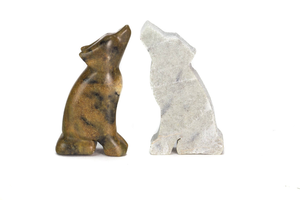 Soapstone Carving Kit - Wolf