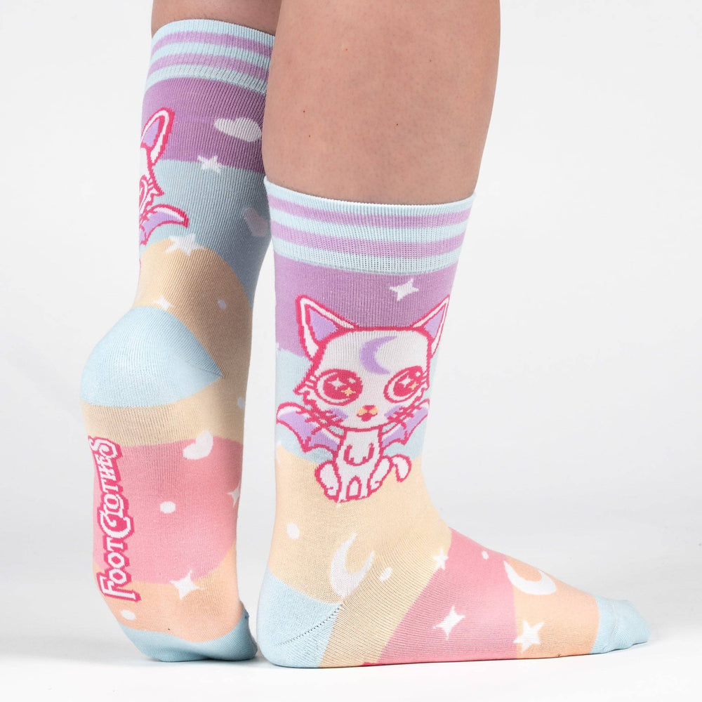 Crew Socks - Mystic Kitty