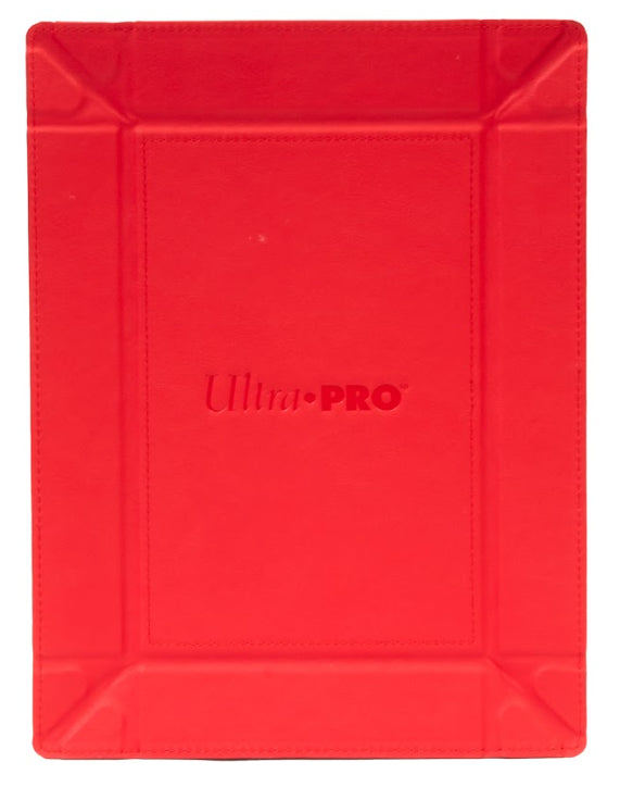 Vivid Magnetic Foldable Dice Tray - Red
