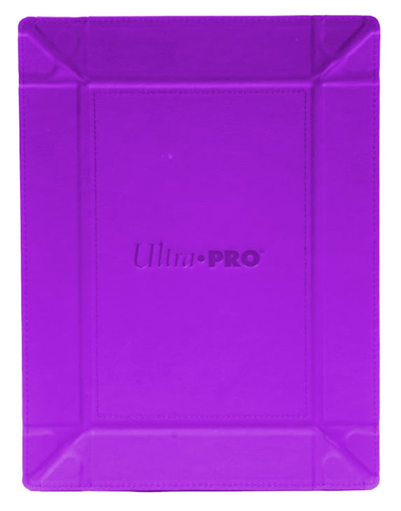 Vivid Magnetic Foldable Dice Tray - Purple