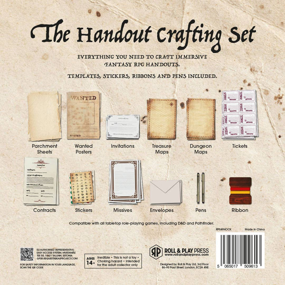The Handout Crafting Set