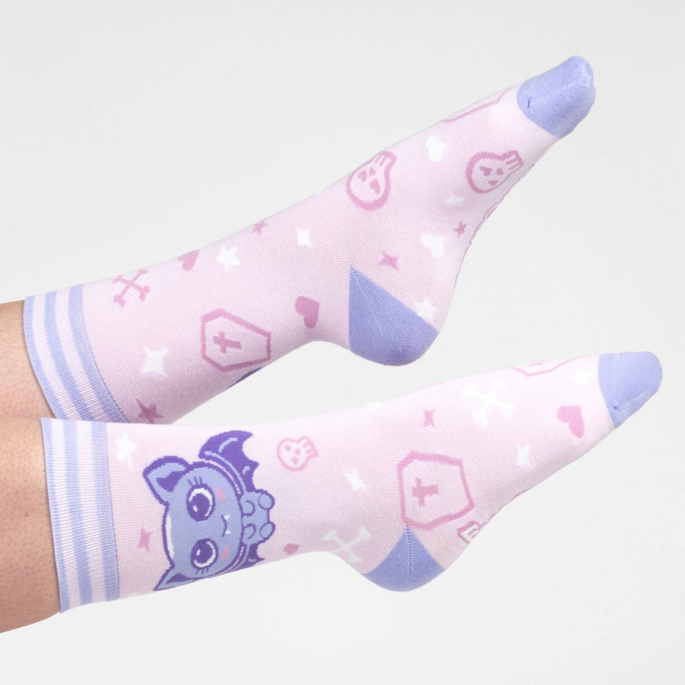 Crew Socks - Widdle Bat Guy