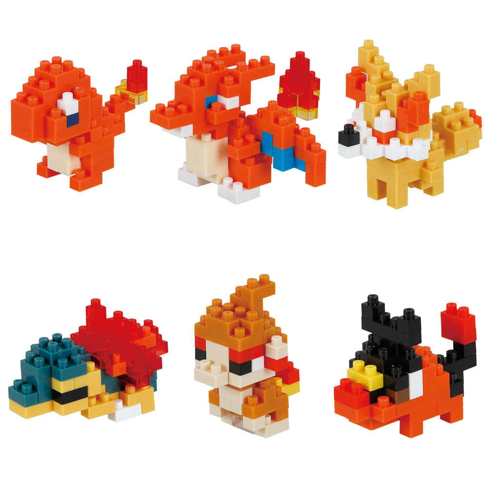 Nanoblock: Pokemon Mini - PokÃ©mon Type Fire Set 1 (Blind Box) (6)