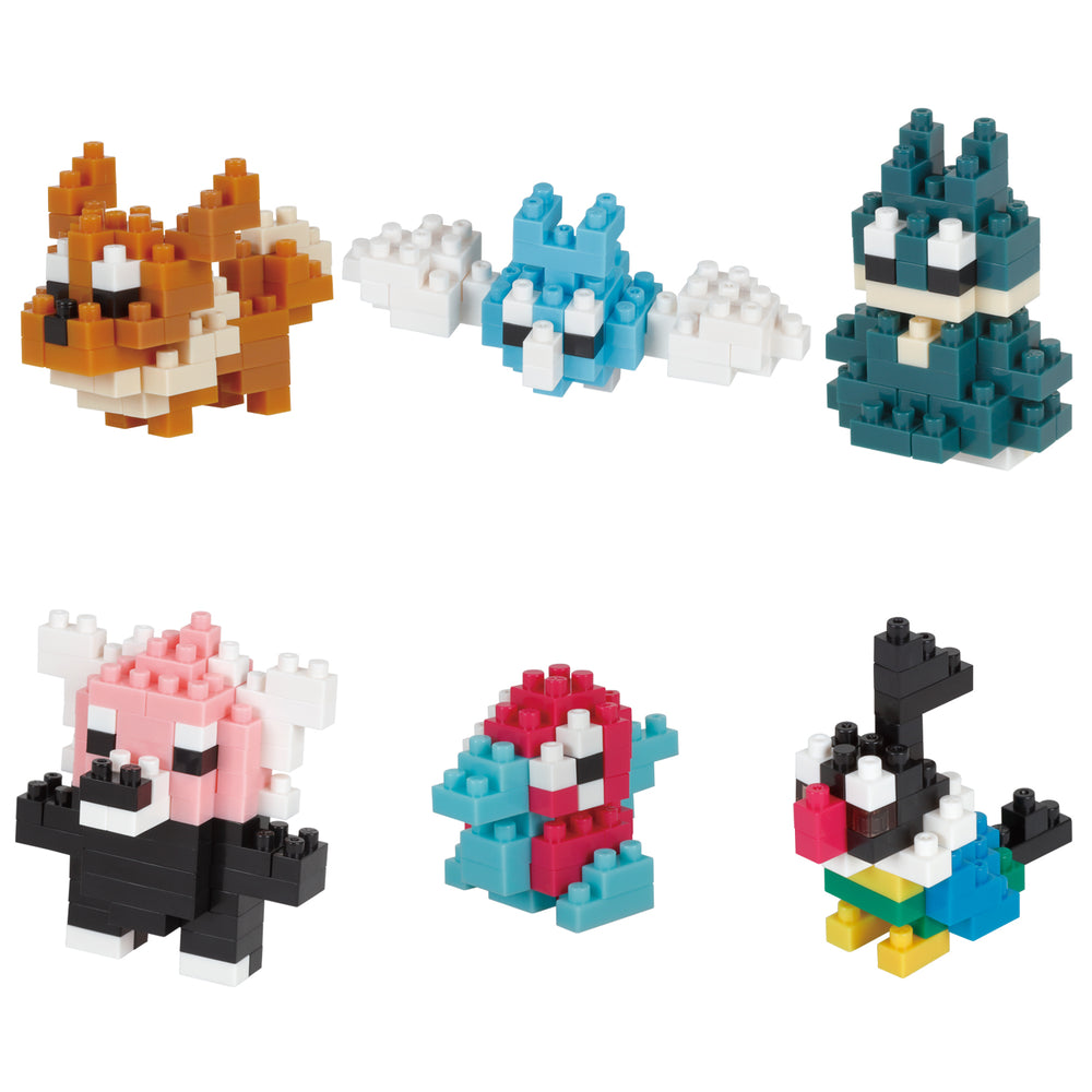 Nanoblock: Pokemon Mini - PokÃ©mon Type Normal Set 1 (Blind Box) (6)