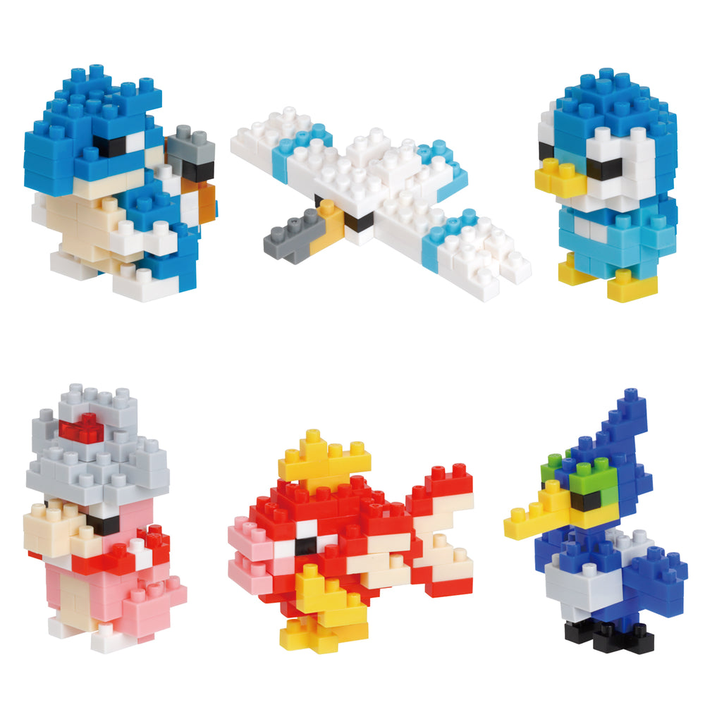 Nanoblock: Pokemon Mini - PokÃ©mon Type Water Set 1 (Blind Box) (6)