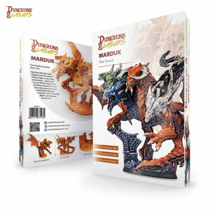 Dungeons & Lasers Miniatures - Marduk, the Tyrant Dragon