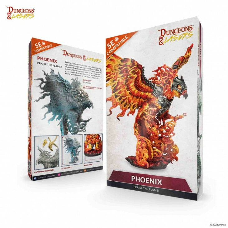Dungeons & Lasers Miniatures - Phoenix