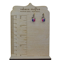 Pridemaille Tiny Hoop Earring - Bisexual
