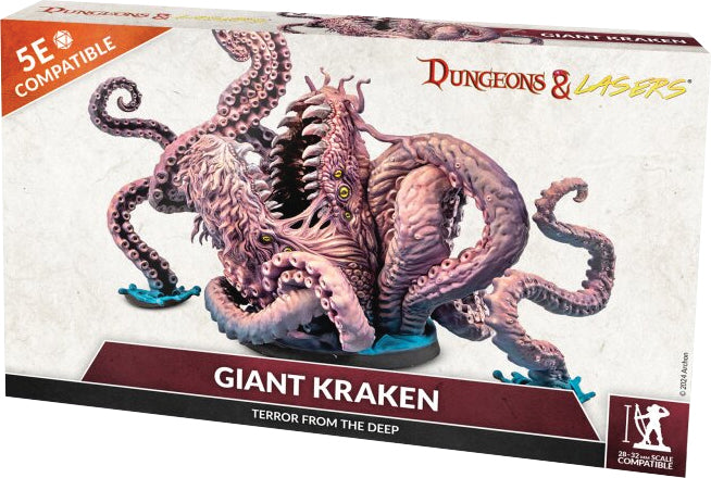 Dungeons & Lasers Miniatures - Giant Kraken