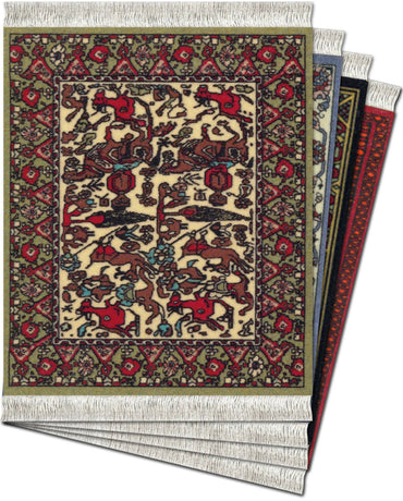 CoasterRug - International Assortment (4-Piece)