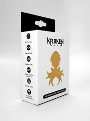 Kraken Skin Sleeves - Antique Gold Matte