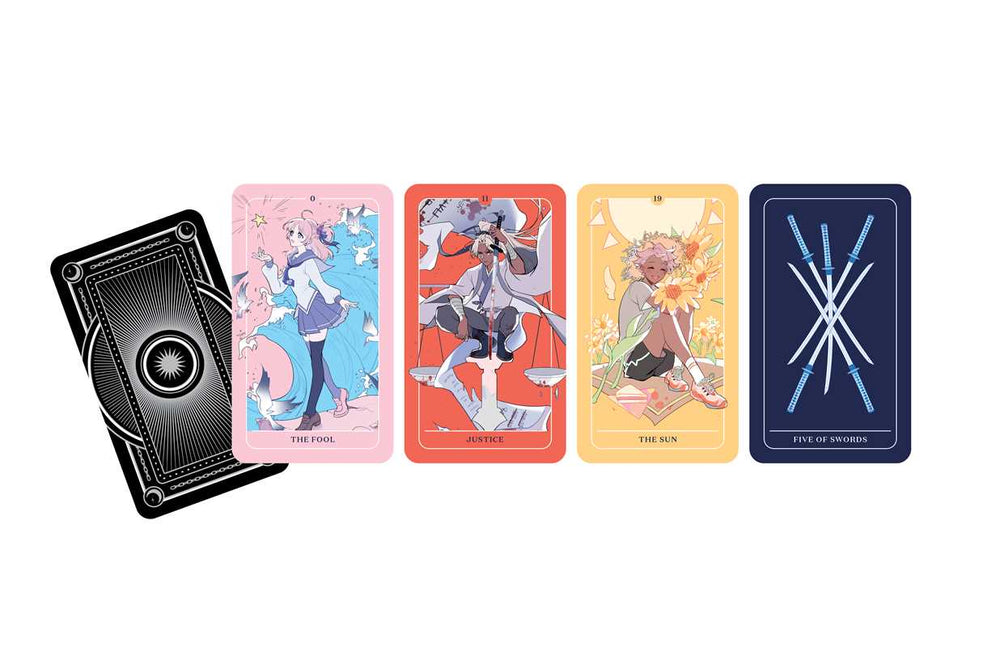 Anime Tarot Deck and Guidebook