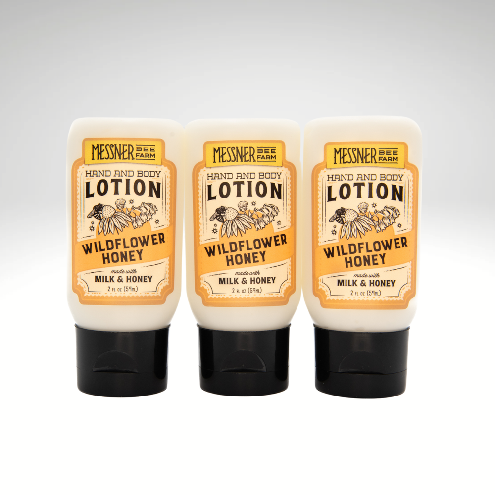 Honey Lotion - Wildflower Honey (2oz Travel)