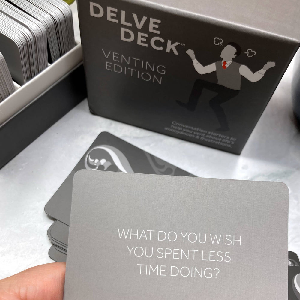 Delve Deck Conversation Cards - Venting Edition
