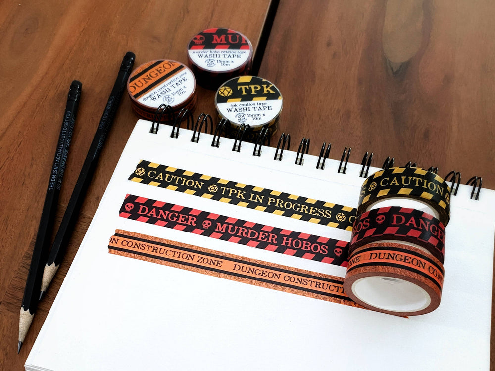 Washi Tape - TPK in Progress