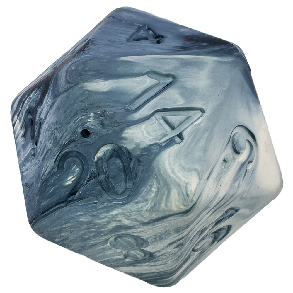 Barbarian Strength Dog D20 - Green