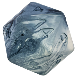 Barbarian Strength Dog D20 - Green