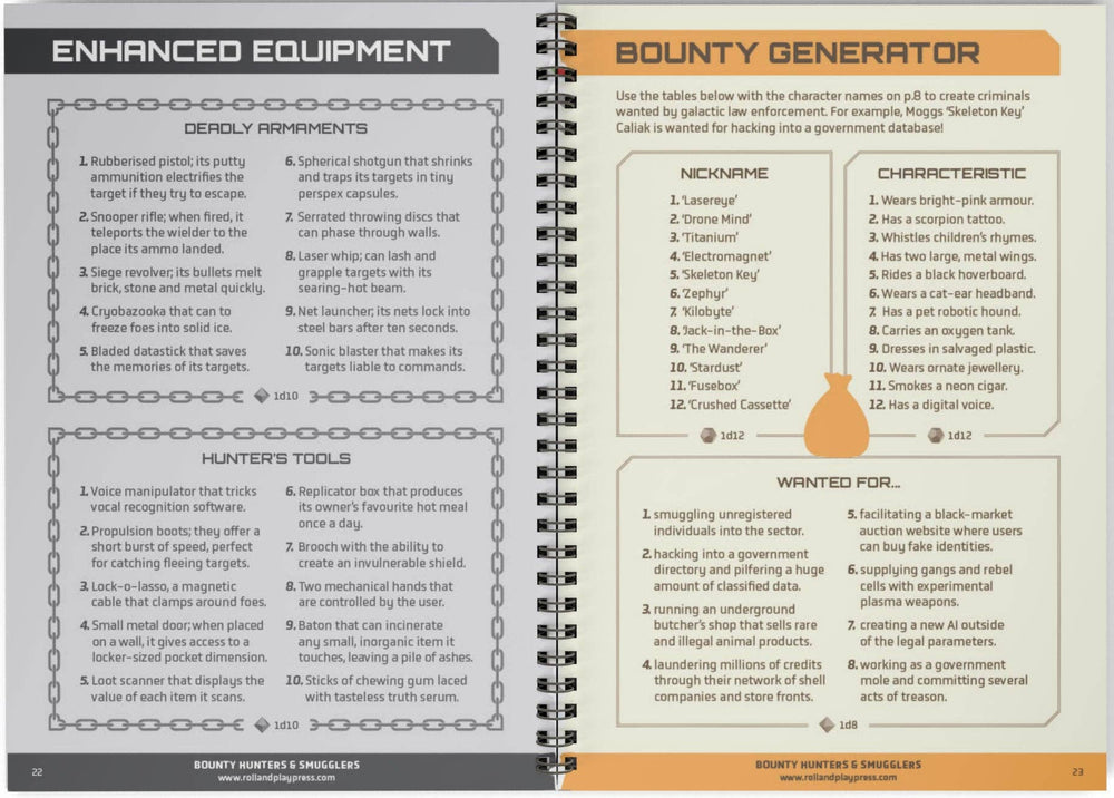 Roll & Play - The Sci-Fi Character Kit