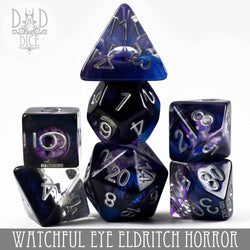 RPG Dice Set - Watchful Eye (Eldritch Horror)