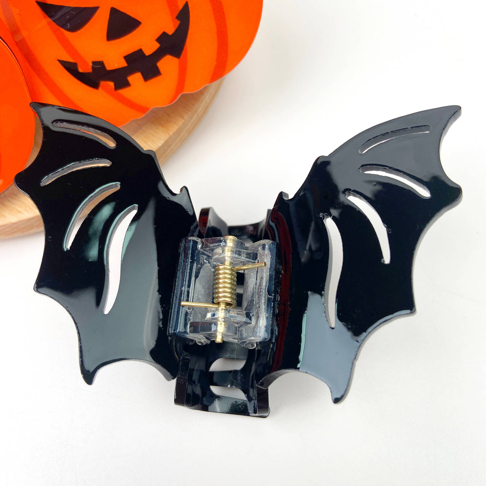 Hair Clip - Red Bat