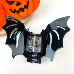 Hair Clip - Red Bat