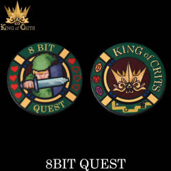 King of Crits Dice Set - 8BIT Quest (11-Piece)