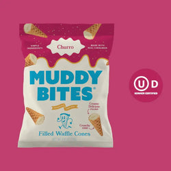Muddy Bites - Churro Waffle Cone Snacks