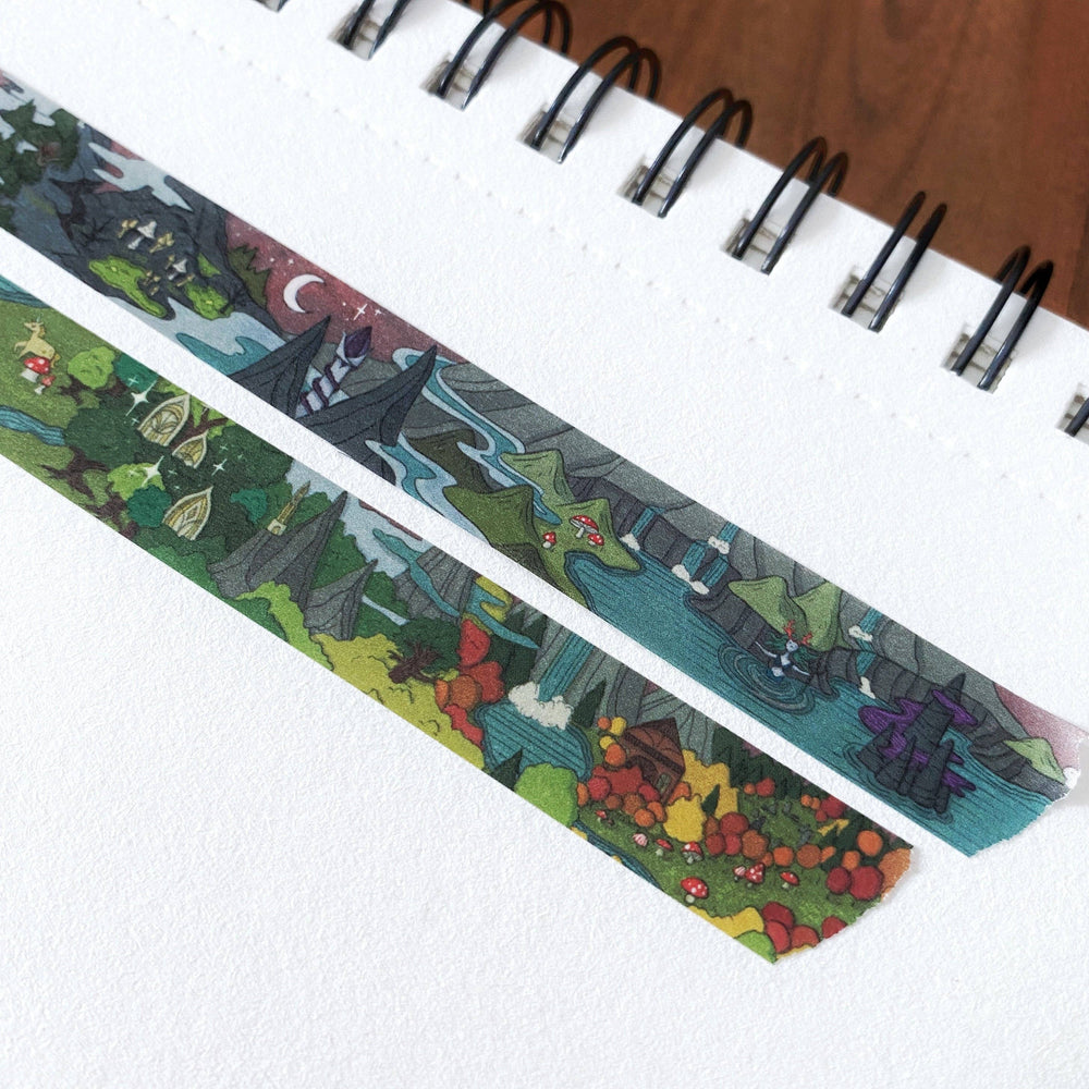 Washi Tape - Feywild Fantasy Map