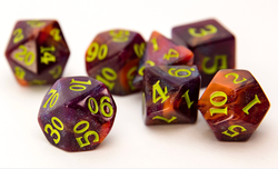 Scented RPG Dice - Pumpkin King