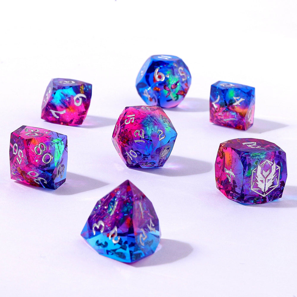 Sharp Edge Resin Dice - Captured Magic (Gilded Storm)
