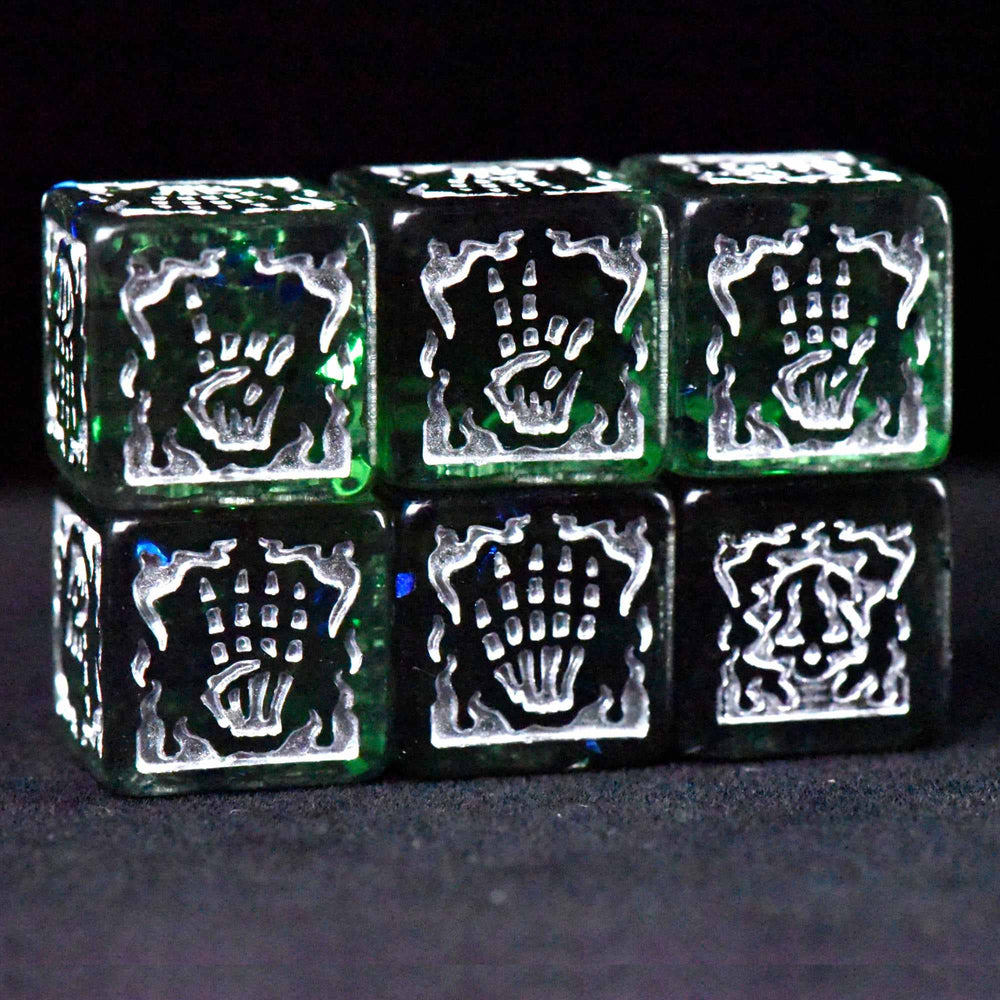 King of Crits Dice Set - Crypt of the Necromancer (11-Piece)
