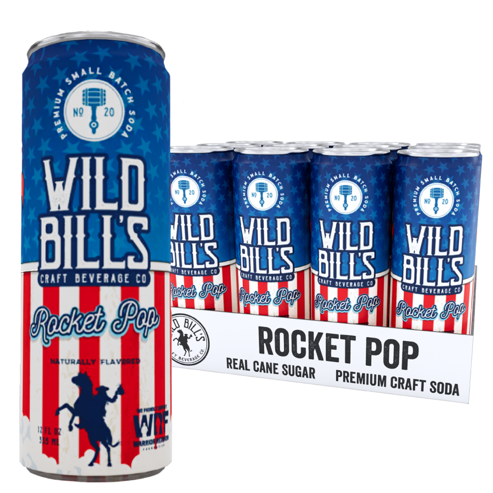 Cane Sugar Craft Soda - Rocket Pop