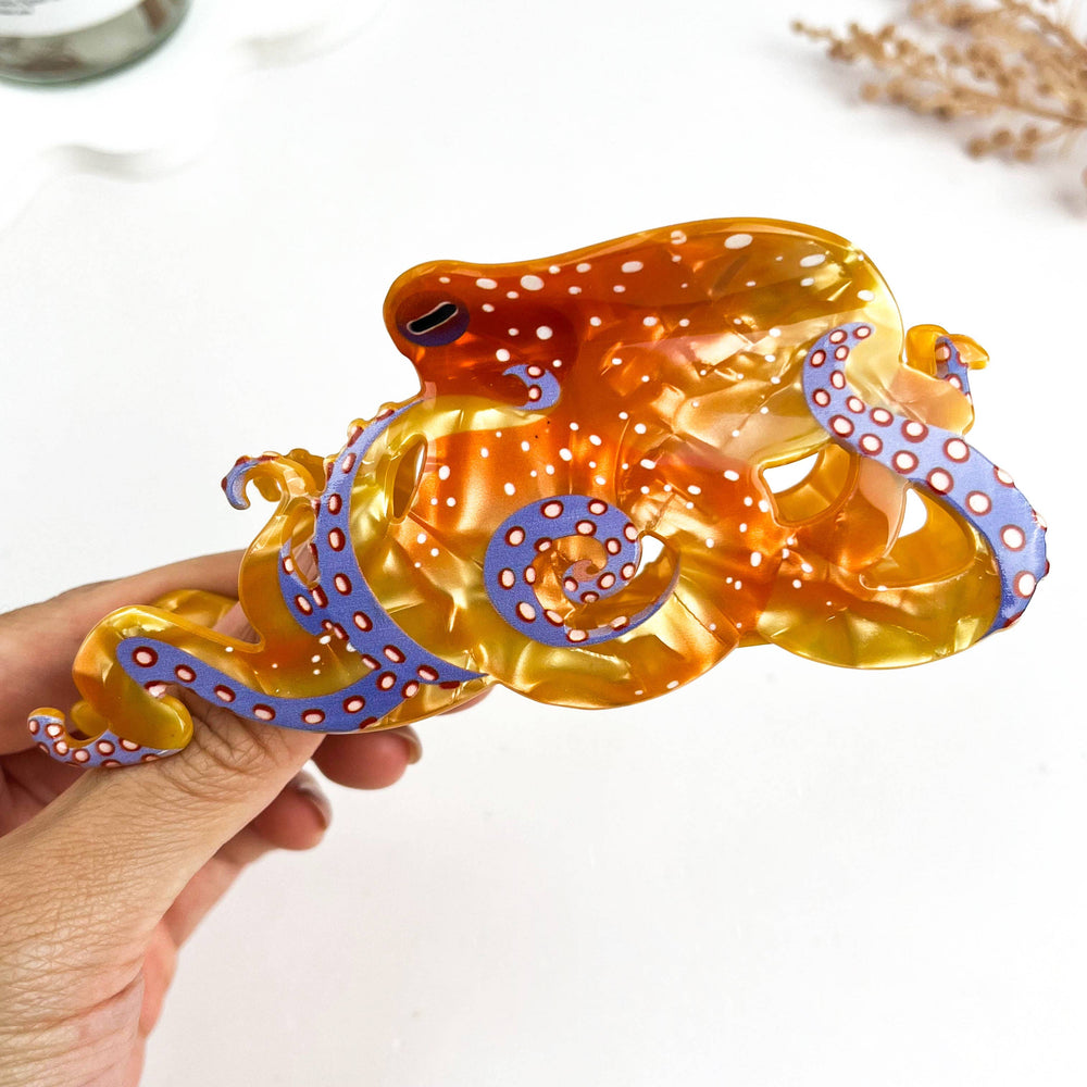 Hair Clip - Octopus