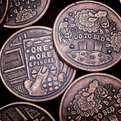 One More Episode / Go to Bed Decision Maker Coin