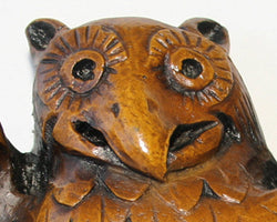 Reproduction Medieval Carving - Wise Owl