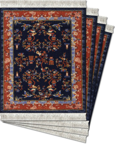 CoasterRug - Emperor's Garden (4-Piece)