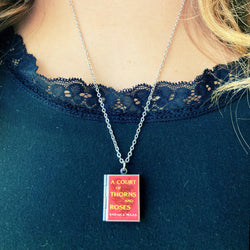 Book Locket - A Court of Thorns and Roses