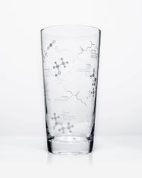 Drinking Glass - Chemistry of Beer (Case of 4)