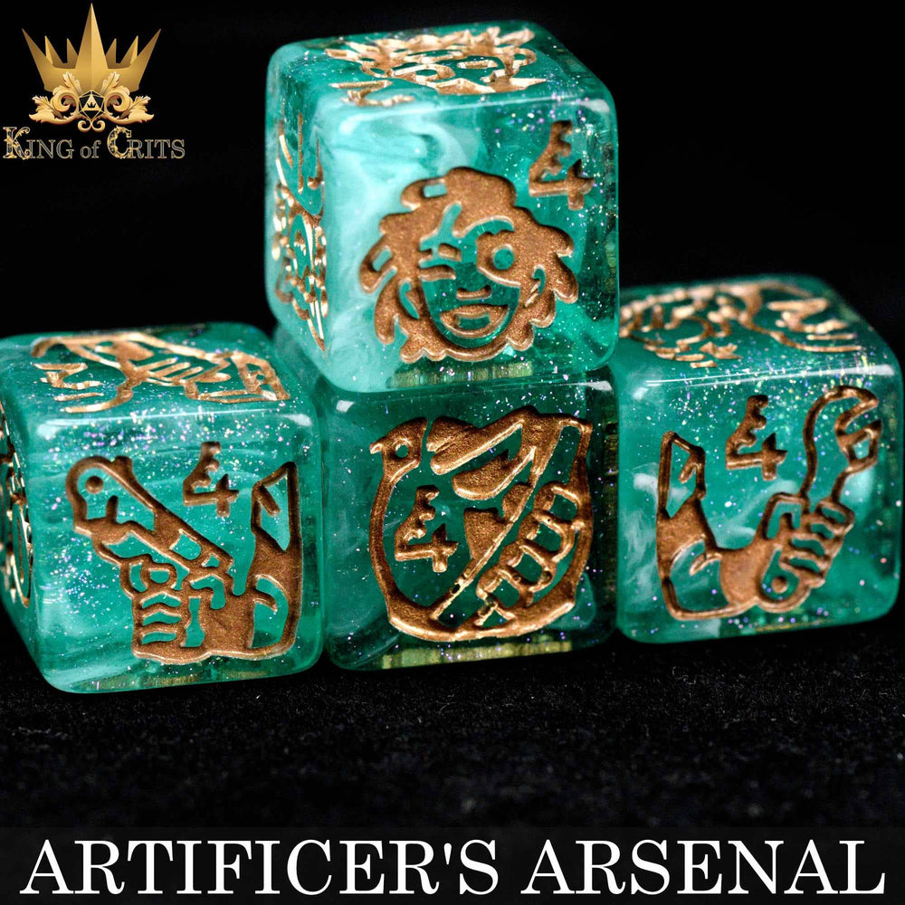 King of Crits Dice Set - Artificer's Arsenal (11-Piece)