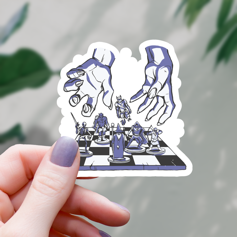 Vinyl Sticker - RPG Board Game