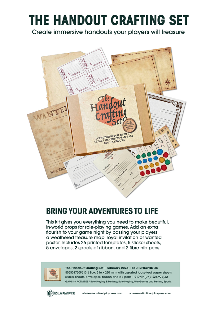 The Handout Crafting Set