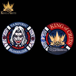 King of Crits Dice Set - Vampiric Bloodline (11 Dice Set)