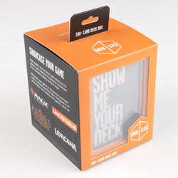 Showcase 100+ Deck Box - Orange