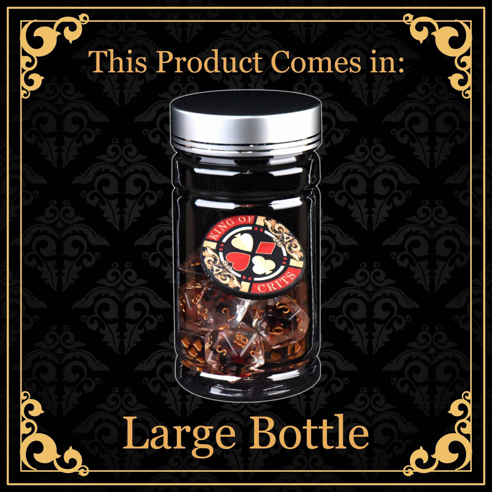King of Crits Dice Set - Blood Bats & Beyond (11-Piece)