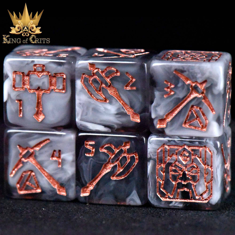 King of Crits Dice Set - Dwarven Dynasty (11-Piece)