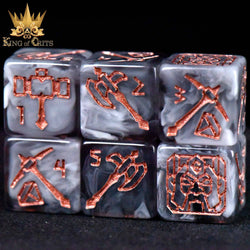 King of Crits Dice Set - Dwarven Dynasty (11-Piece)