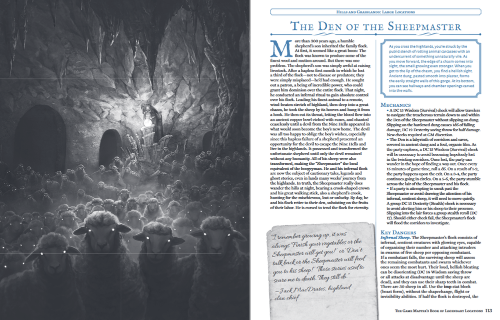 The Game Master's Book of Legendary Locations
