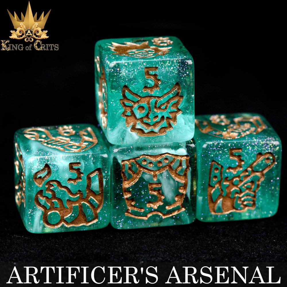 King of Crits Dice Set - Artificer's Arsenal (11-Piece)