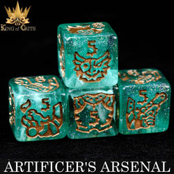 King of Crits Dice Set - Artificer's Arsenal (11-Piece)