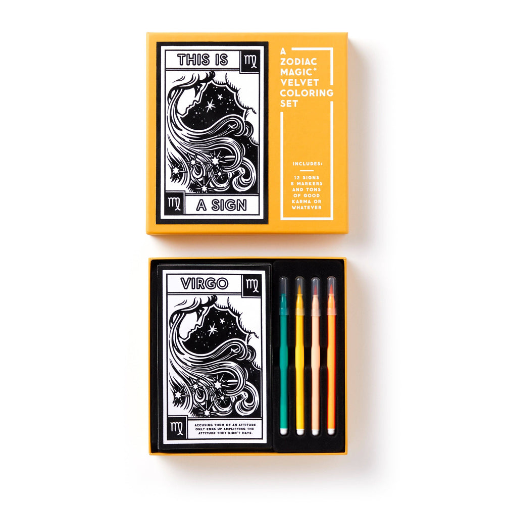 Magic Velvet Coloring Book - This Is A Sign
